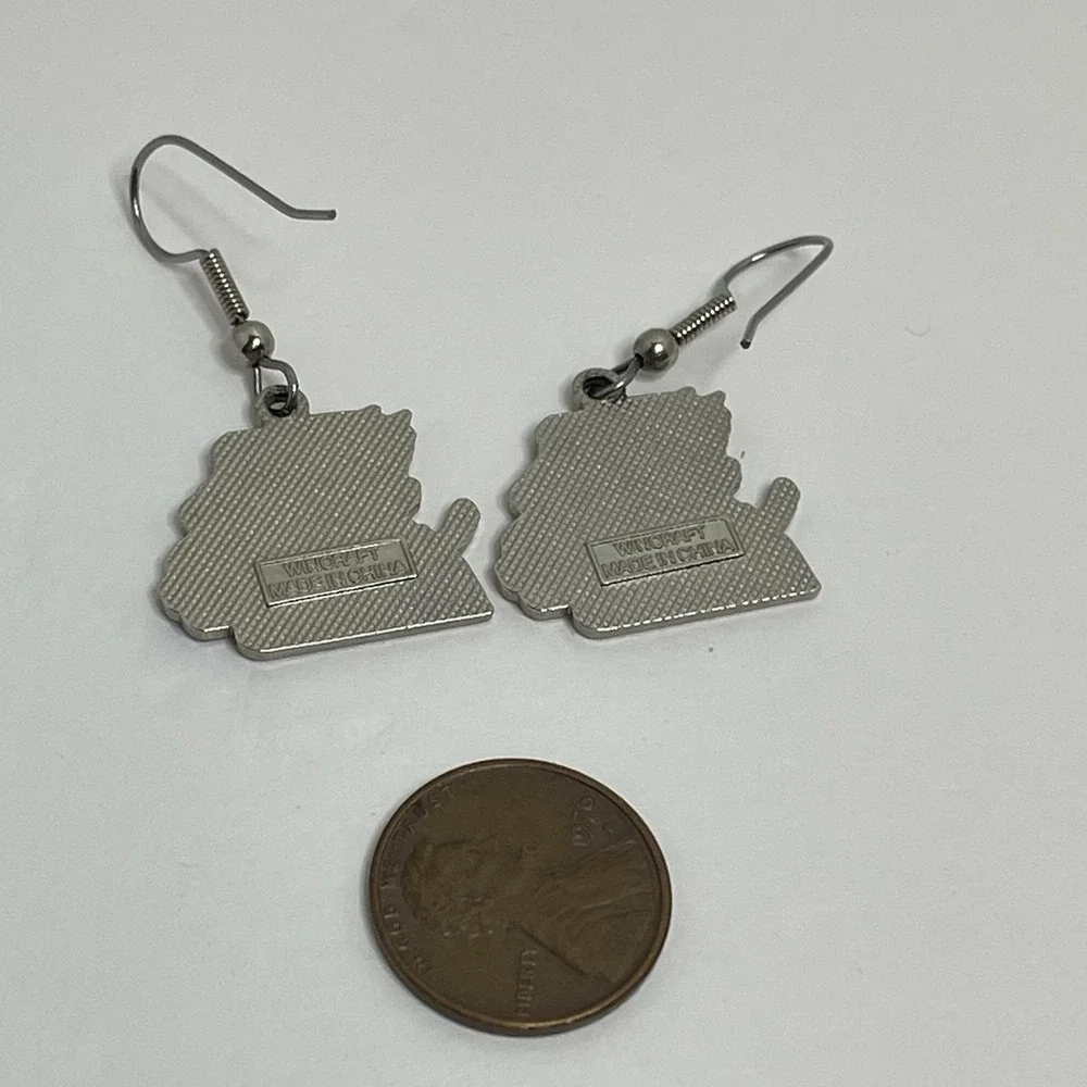 Missouri Mavericks Hockey Earrings Women Sports Memorabilia Kansas City Wire